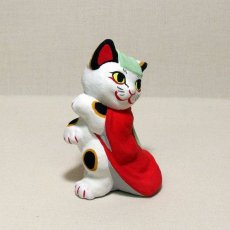 画像1: 妖怪土人形『猫又(ねこまた)』 (1)