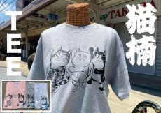 画像1: 【戸田油店】『猫楠(ねこぐす)』T-Shirs各種(3色展開) (1)