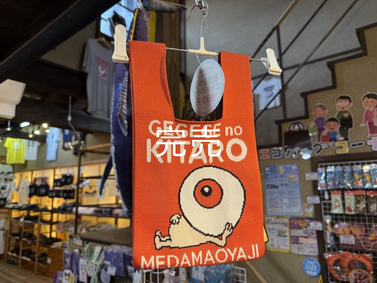 画像1: 【新入荷】目玉おやじ『ニットトート』 (1)